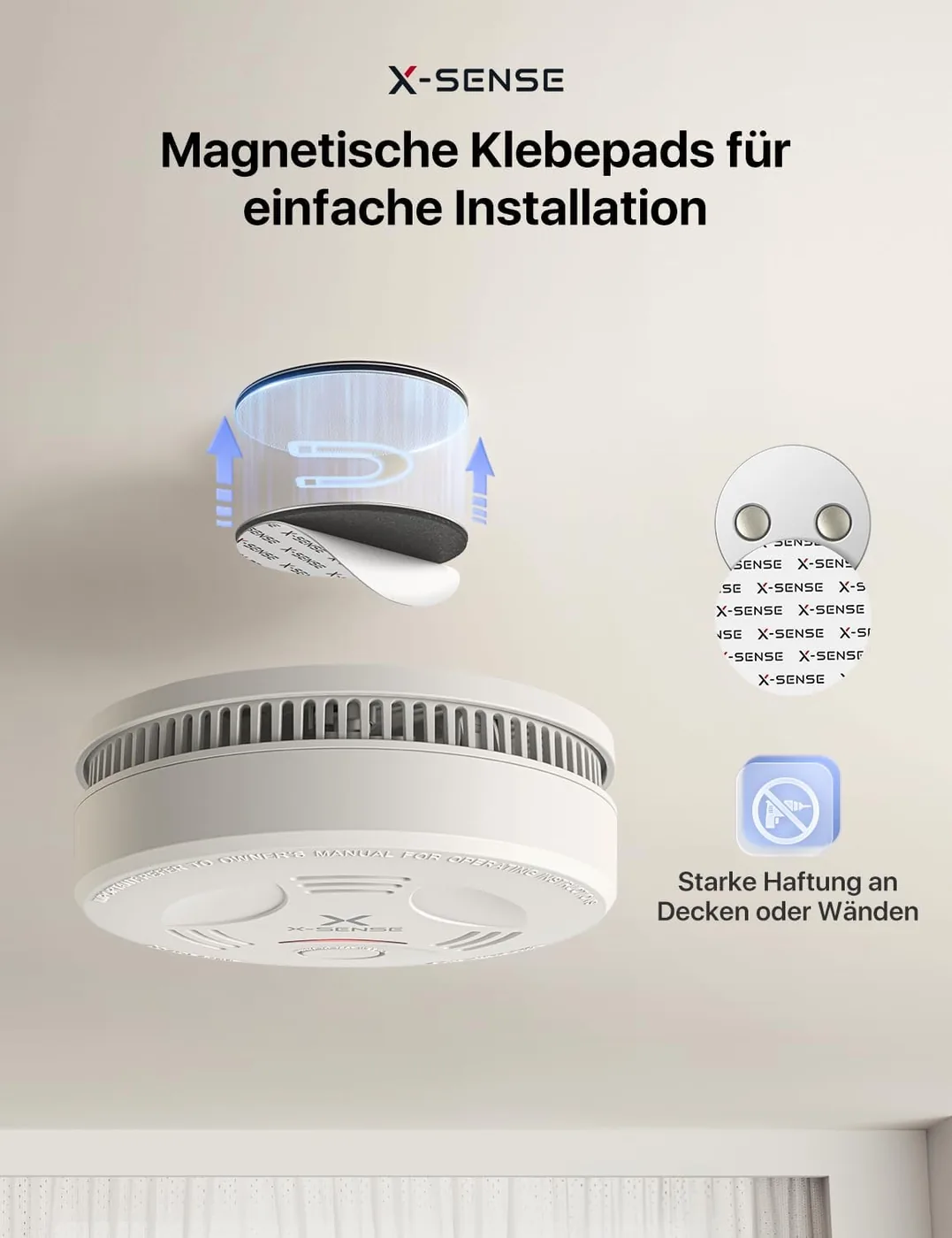 X-Sense SD11 Rauchmelder – weitere Produktansicht